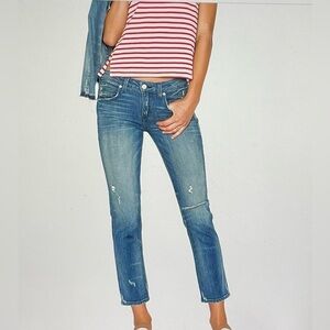 AMO jeans crop “ Kate” sz 30 in seaside